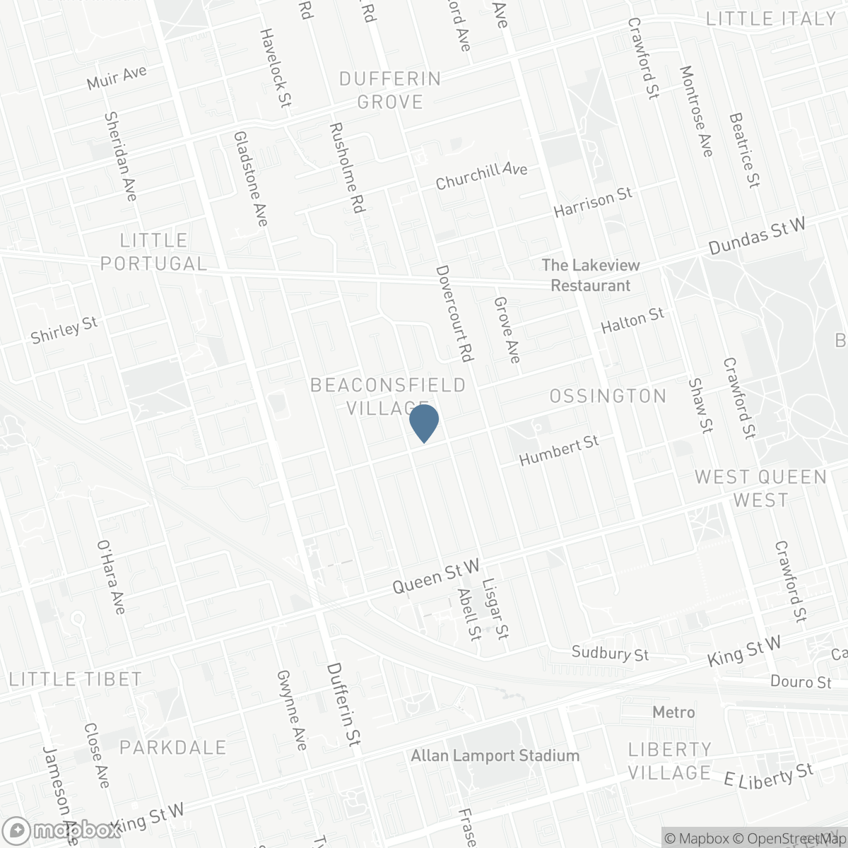 192 LISGAR STREET, Toronto, Ontario M6J 3G5